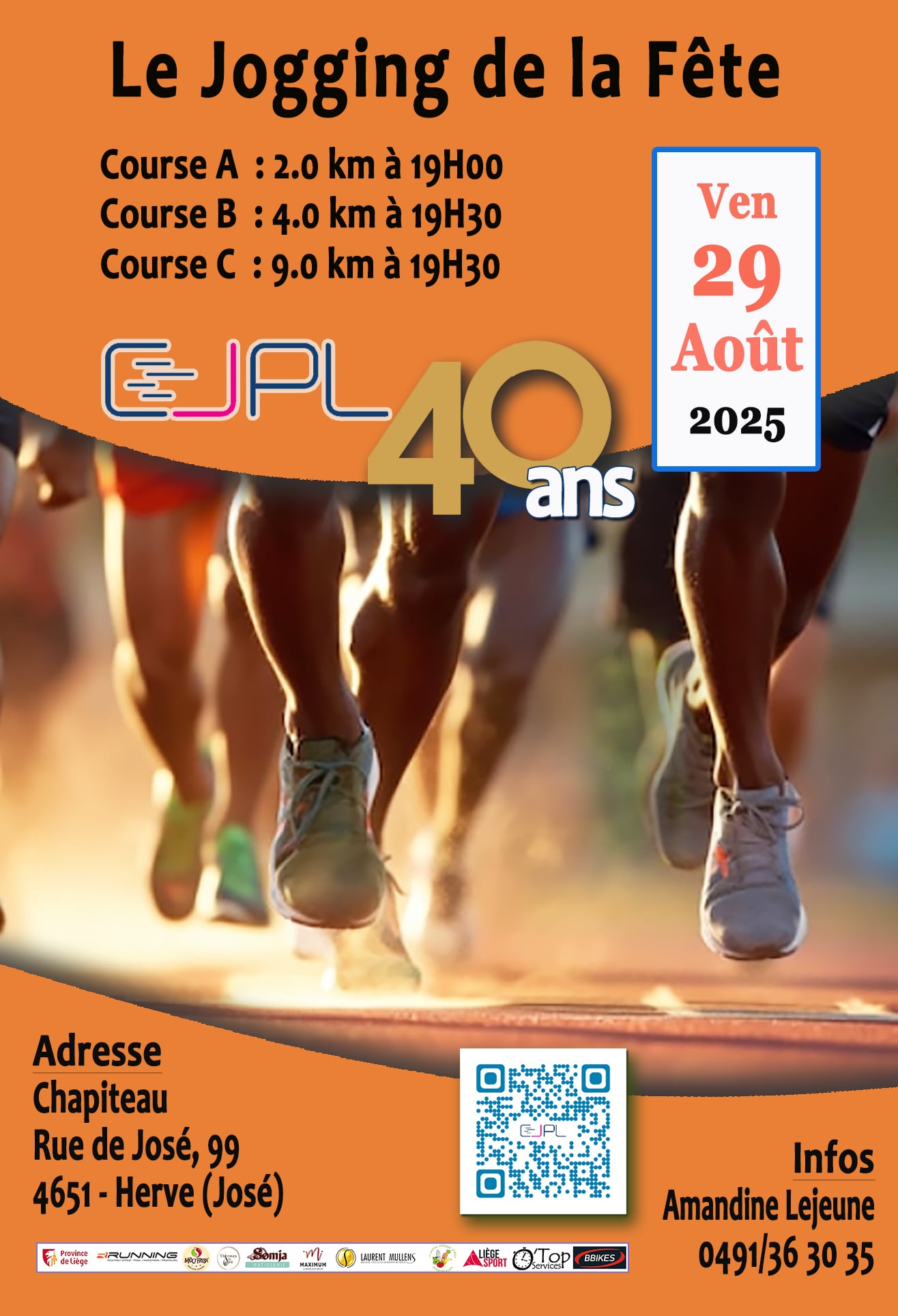 Jogging de la fête