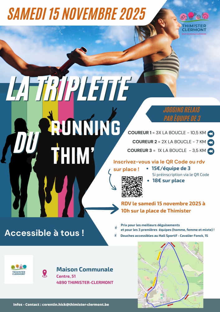 La Triplette du Running Thim’